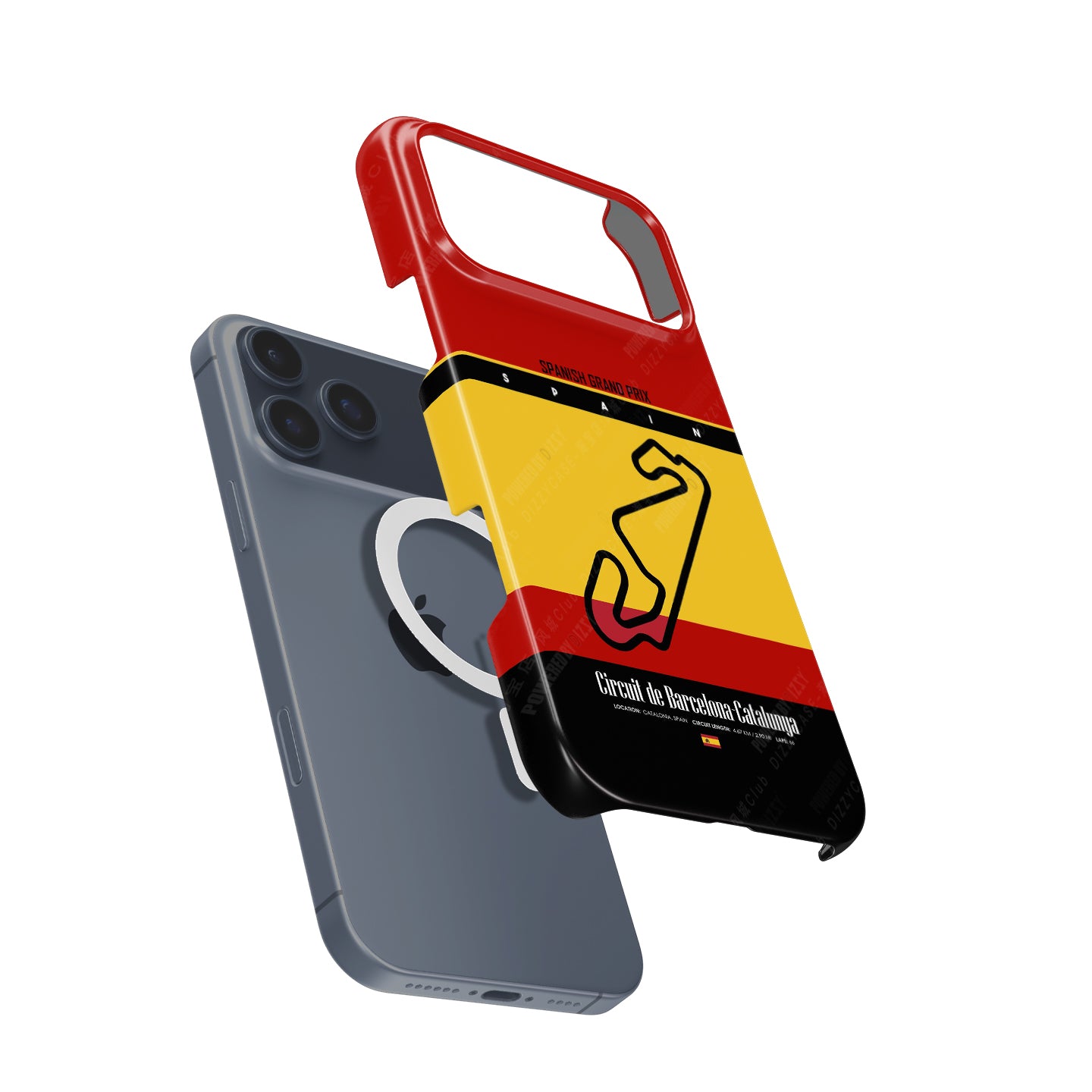 Spanish Grand Prix Track Map iPhone Case – For F1 Fans | DIZZY CASE