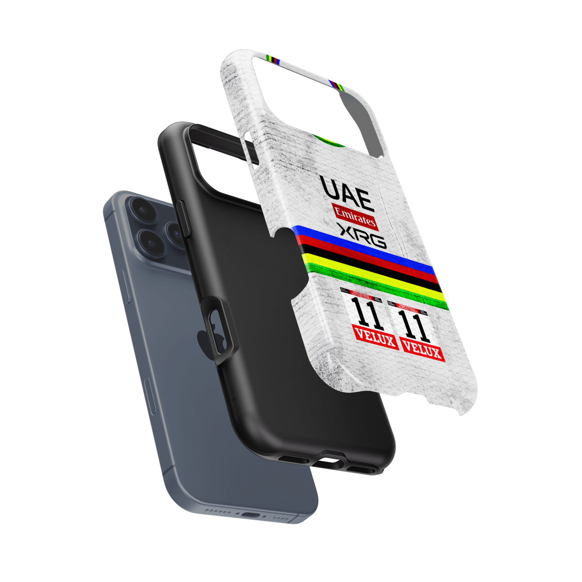 Paris-Roubaix 2026 — Tadej Pogačar #11 | UAE Team Emirates XRG World Champion Phone Case for Google Pixel, Xiaomi & More