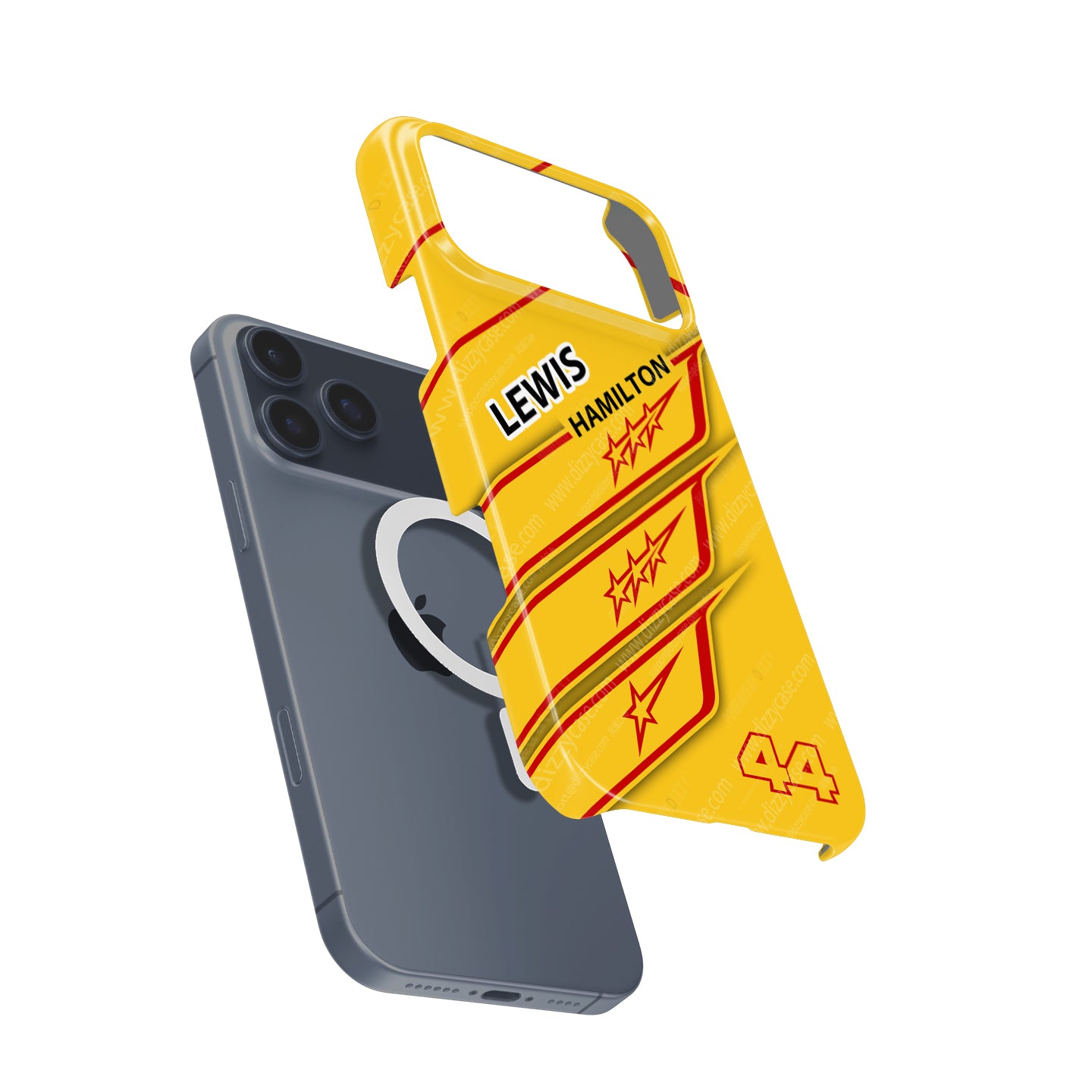 Funda para teléfono Tadej Pogacar 2024 Dual Triumph en jersey amarillo y rosa de DIZZY