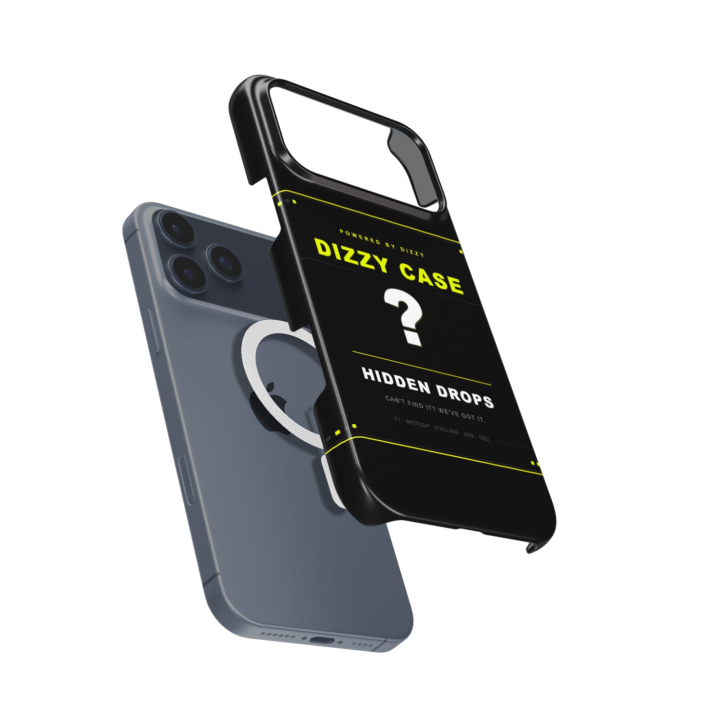 Funda para teléfono Tadej Pogacar 2024 Dual Triumph en jersey amarillo y rosa de DIZZY