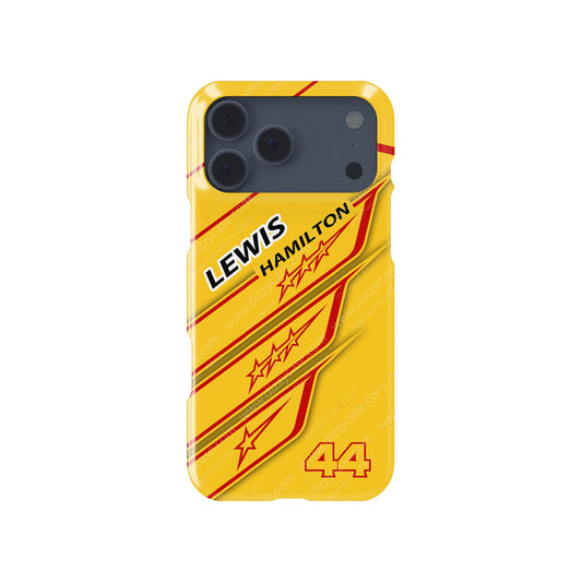 Lewis Hamilton 2026 Ferrari Helmet Livery - iPhone Case