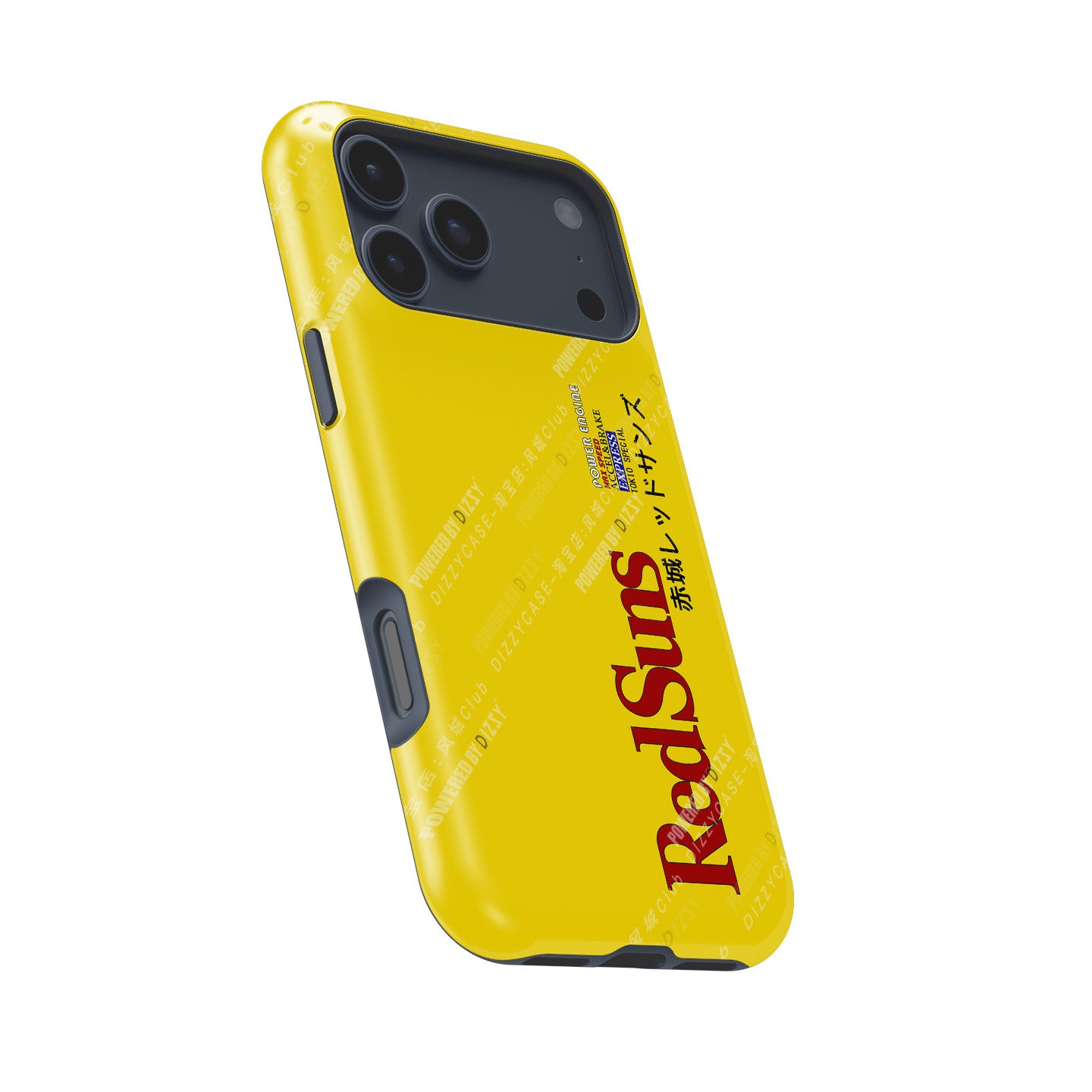 Initial D Akagi RedSuns 赤城レッドサンズ Mazda RX-7 Type R FD3S livrée Keisuke Takahashi 高橋 啓介 Étui de téléphone