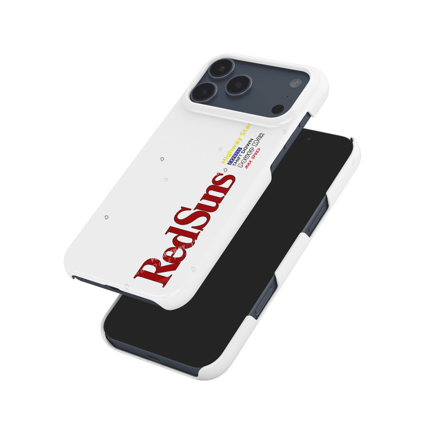 Initial D Akagi RedSuns 赤城レッドサンズ Mazda FC3S RX-7 livrée Ryosuke Takahashi 高橋 涼介 Étui de téléphone