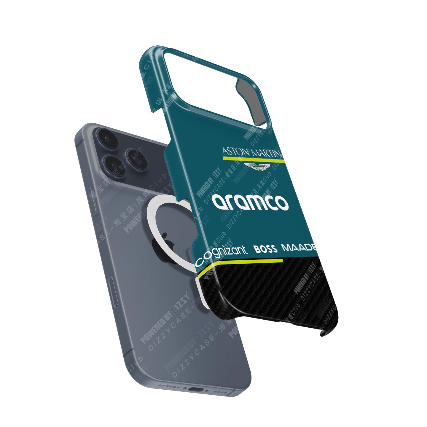 Aston Martin AMR25 Phone Case – F1 Livery Inspired (iPhone Series)