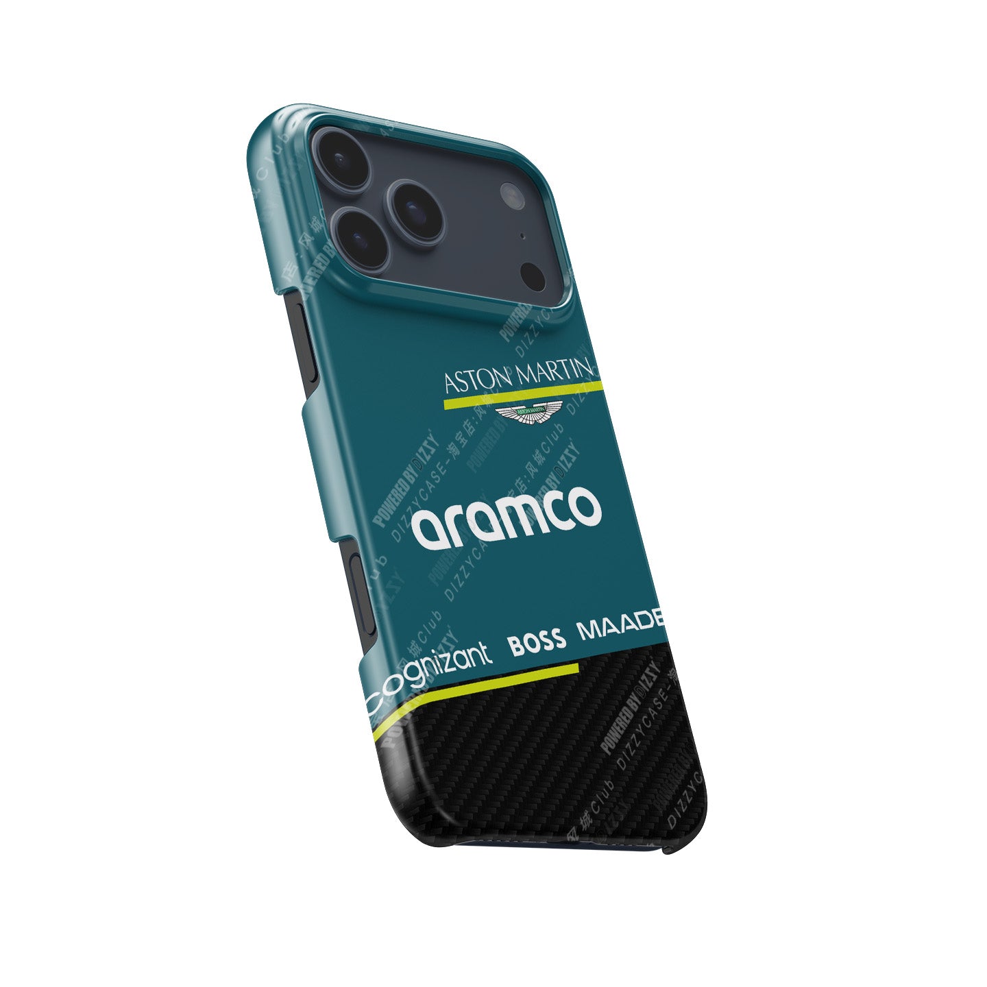 Aston Martin AMR25 Phone Case – F1 Livery Inspired (iPhone Series)