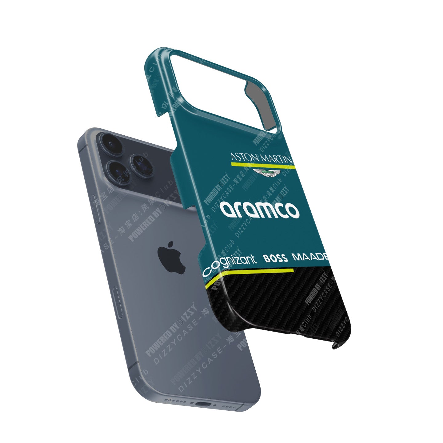 Aston Martin AMR25 Phone Case – F1 Livery Inspired (iPhone Series)