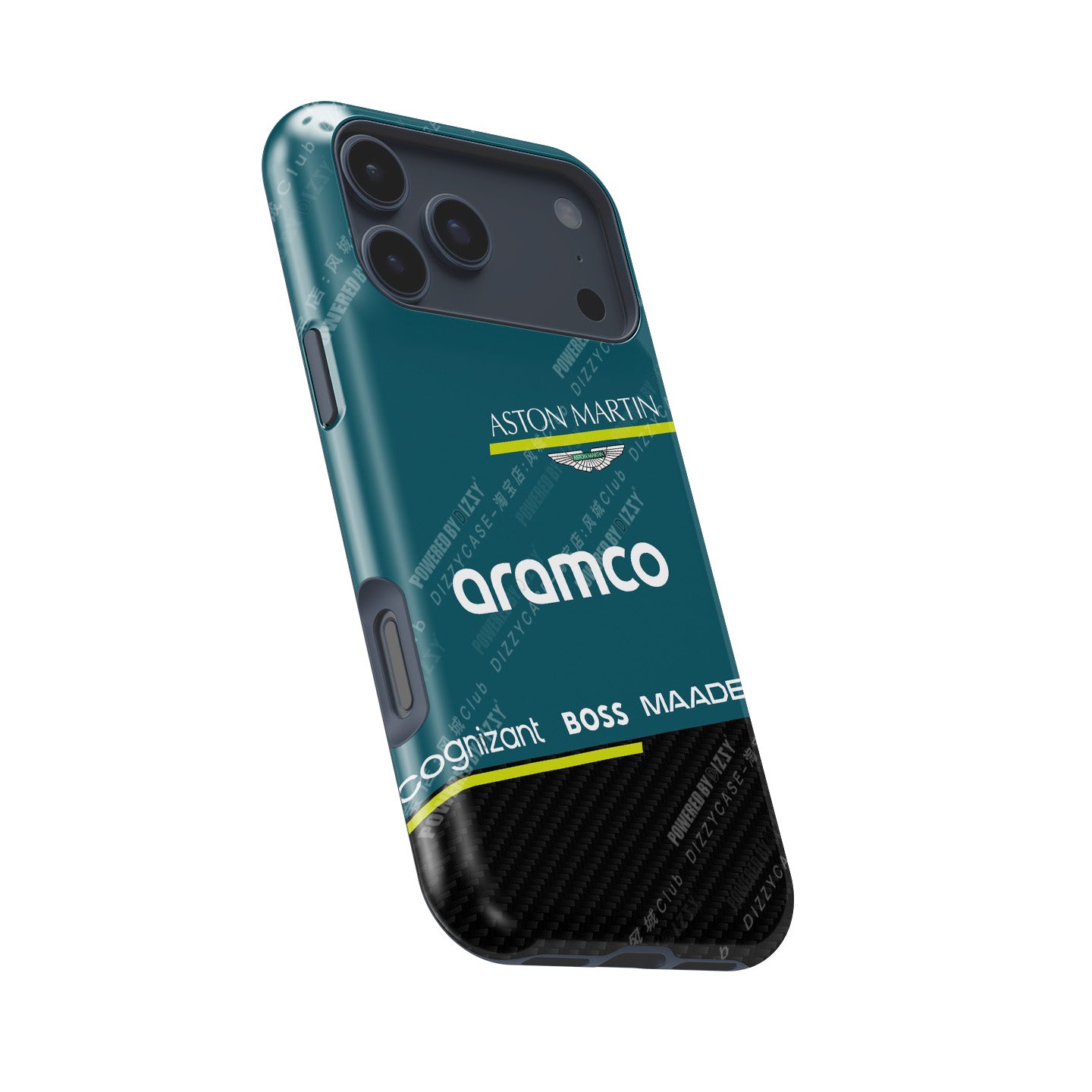 Aston Martin AMR25 Phone Case – F1 Livery Inspired (iPhone Series)