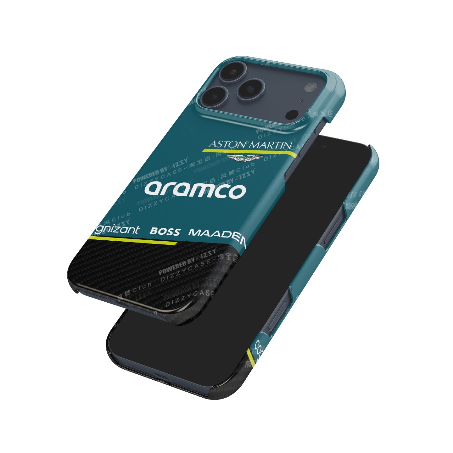 Aston Martin AMR25 Phone Case – F1 Livery Inspired (iPhone Series)