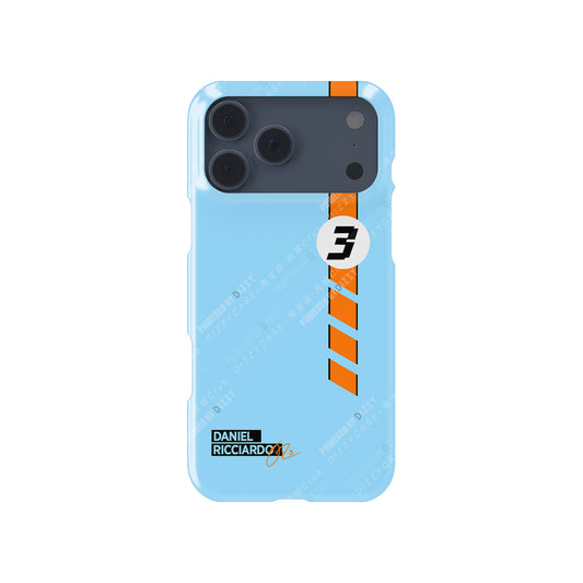 Iconic Racing Legacy: Daniel Ricciardo Gulf Livery iPhone Case | DIZZY CASE