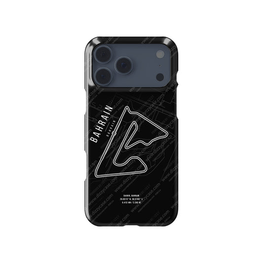 iPhone Case Featuring Bahrain Grand Prix Circuit Design | DIZZY CASE