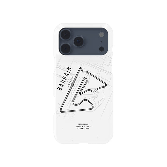 Bahrain Formula 1 Map Snap Case for iPhone - Sleek & Stylish | DIZZY CASE
