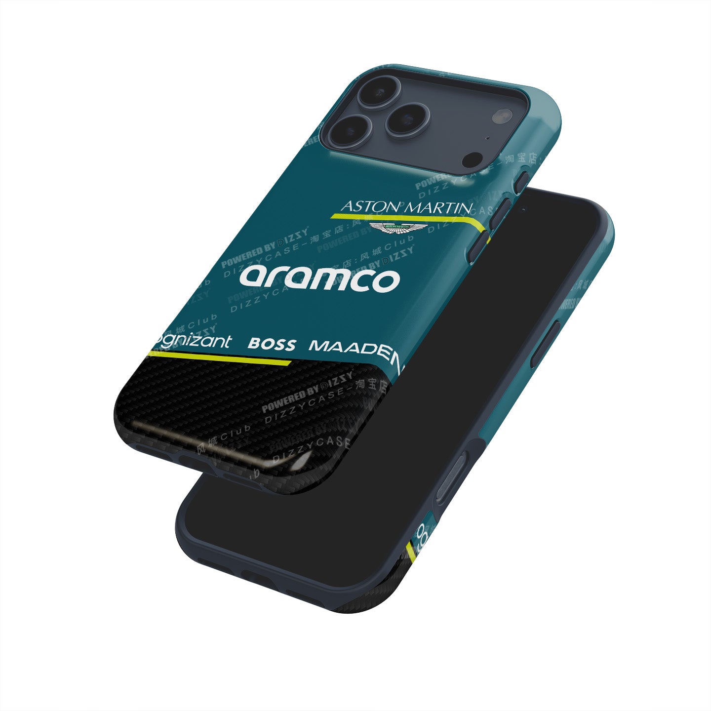Aston Martin AMR25 Phone Case – F1 Livery Inspired (iPhone Series)