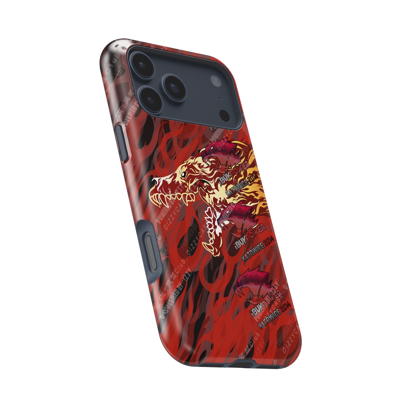 CS2 M4A4 Howl with iBUYPOWER Holo Sticker Phone Case – Katowice 2014 Edition (For iPhone)