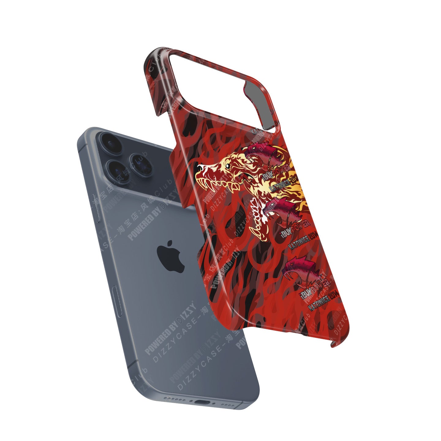 CS2 M4A4 Howl with iBUYPOWER Holo Sticker Phone Case – Katowice 2014 Edition (For iPhone)