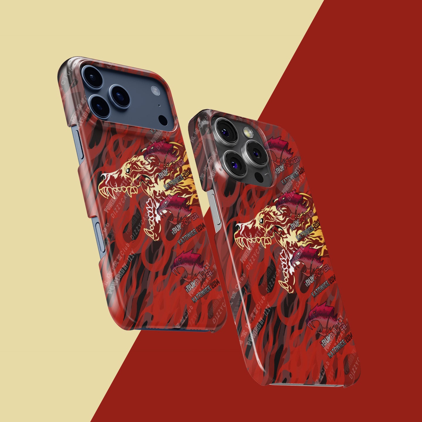 CS2 M4A4 Howl with iBUYPOWER Holo Sticker Phone Case – Katowice 2014 Edition (For iPhone)