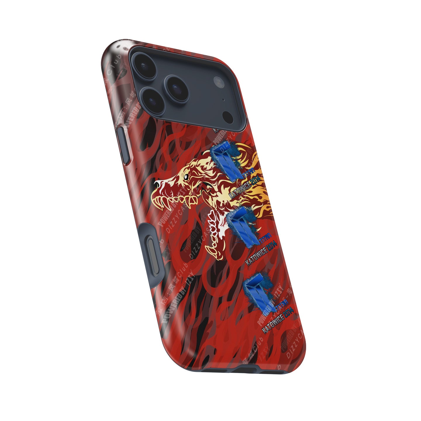 CS2 M4A4 Howl with Titan Holo Sticker Phone Case – Katowice 2014 Edition (For iPhone)