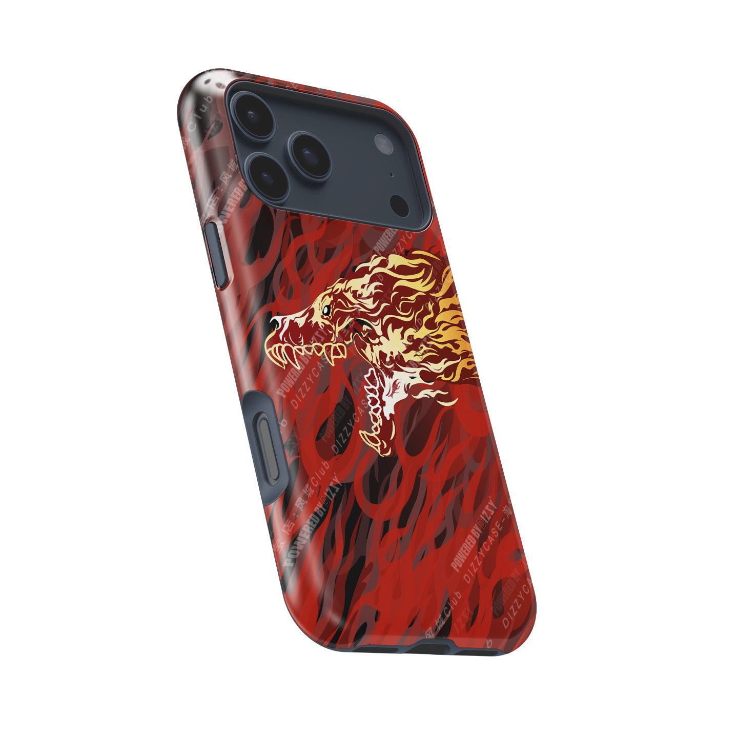 CS2 M4A4 Howl CSGO Skin Phone Case – Fire & Fury Edition (For iPhone)