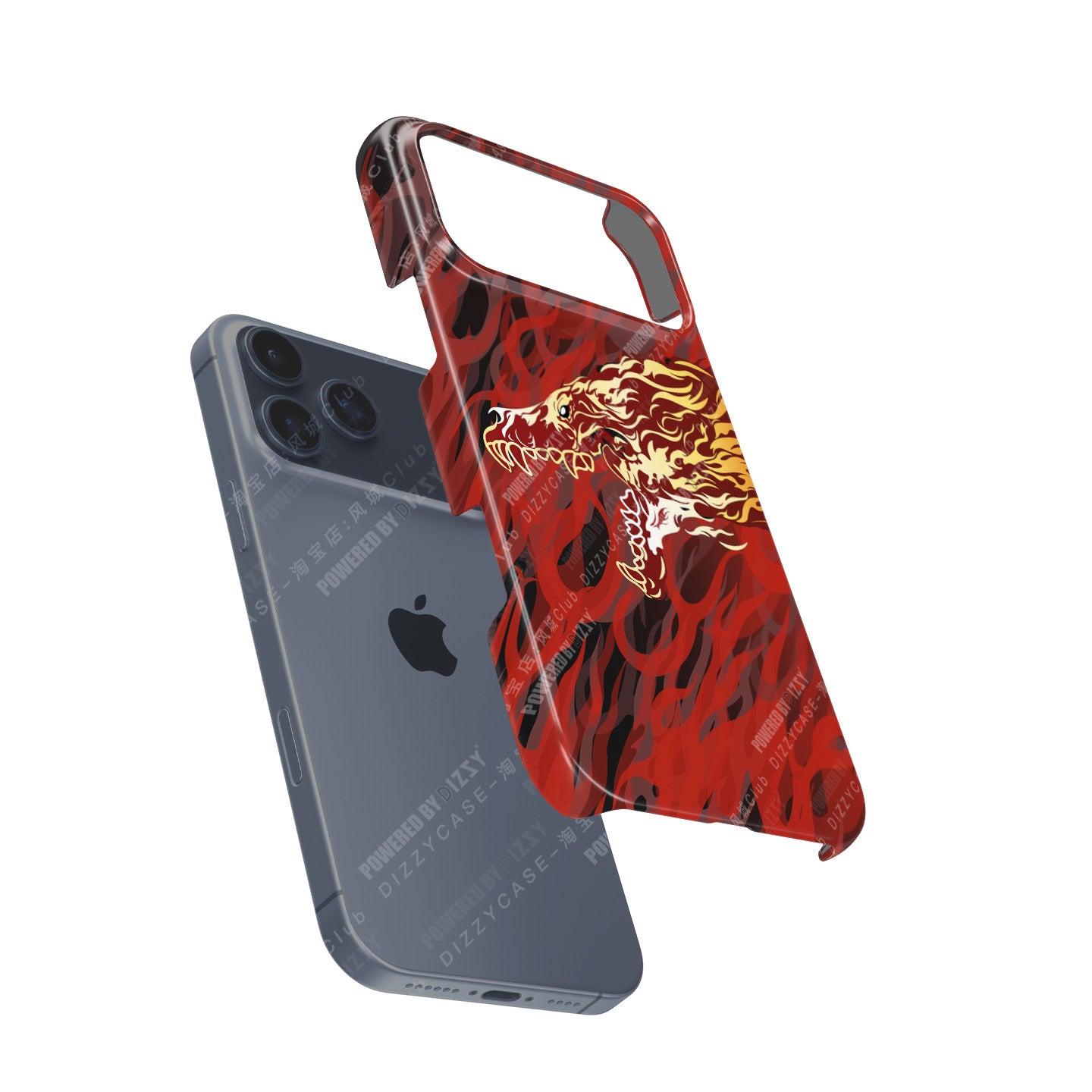 CS2 M4A4 Howl CSGO Skin Phone Case – Fire & Fury Edition (For iPhone)