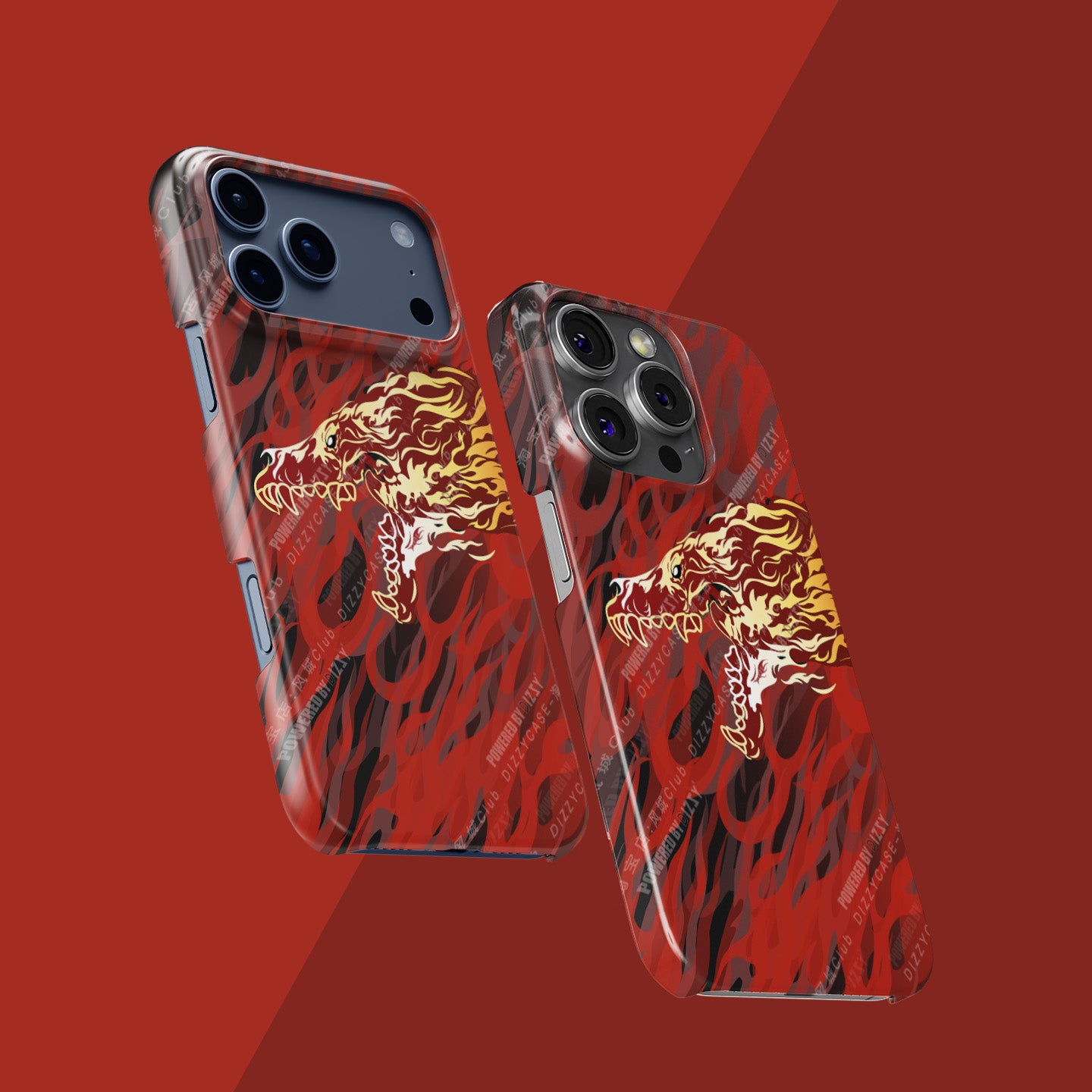 CS2 M4A4 Howl CSGO Skin Phone Case – Fire & Fury Edition (For iPhone)