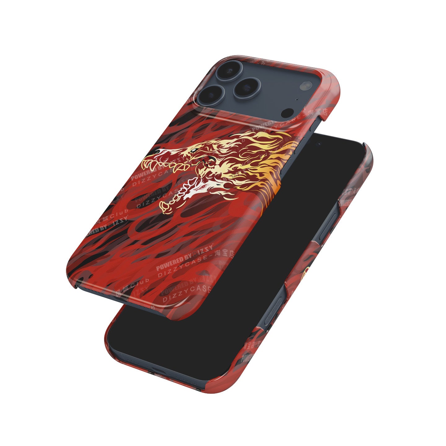 CS2 M4A4 Howl CSGO Skin Phone Case – Fire & Fury Edition (For iPhone)