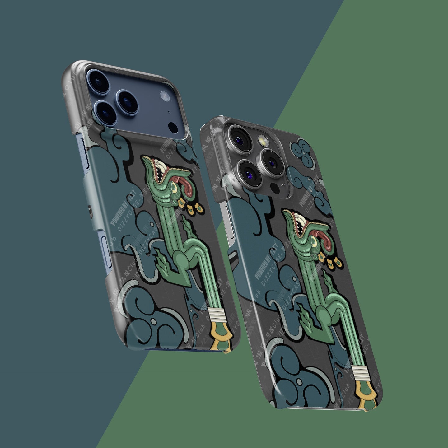 AK-47 Fire Serpent CS2 Skin Phone Case – Premium Protection for iPhone