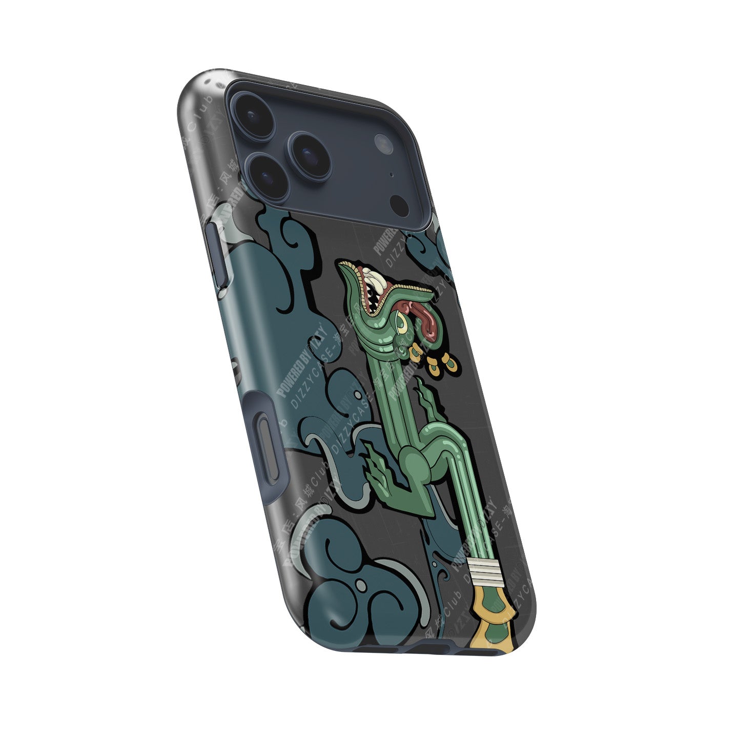 AK-47 Fire Serpent CS2 Skin Phone Case – Premium Protection for iPhone