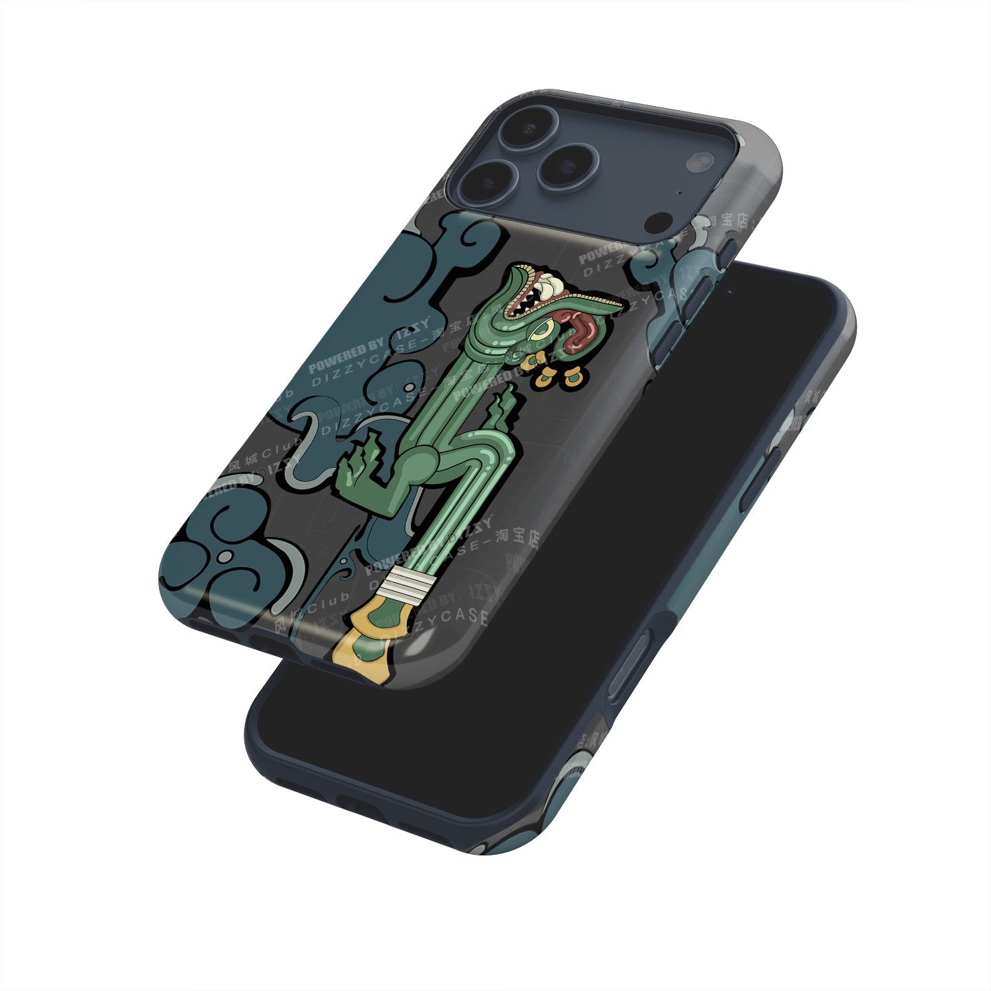 AK-47 Fire Serpent CS2 Skin Phone Case – Premium Protection for iPhone