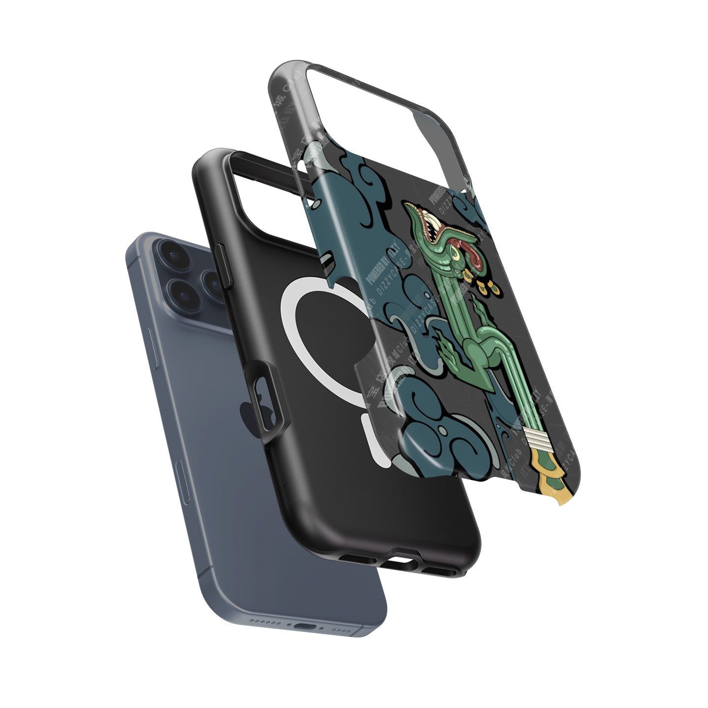 AK-47 Fire Serpent CS2 Skin Phone Case – Premium Protection for iPhone