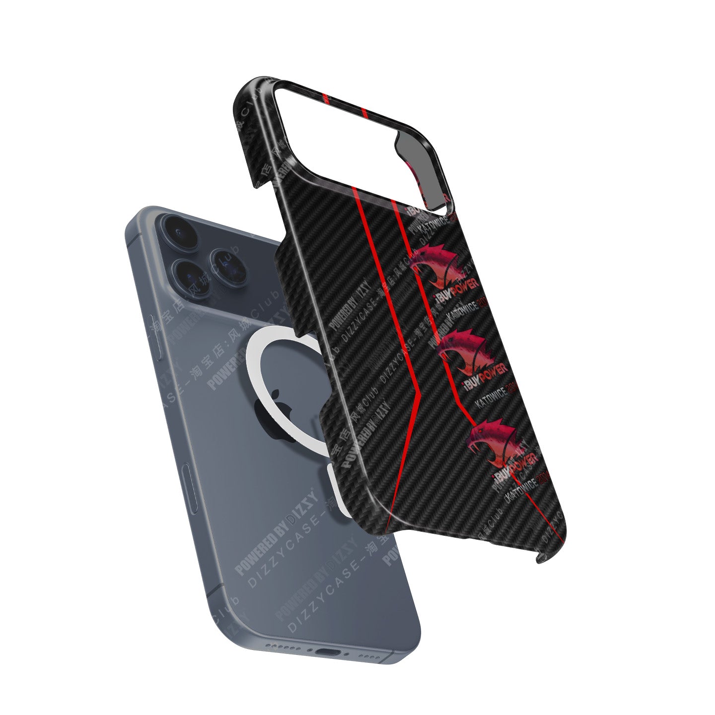 CS / CS2 Phone Case - AK-47 Redline with iBUYPOWER (Holo) Katowice 2014 - Apple Models | DIZZY CASE