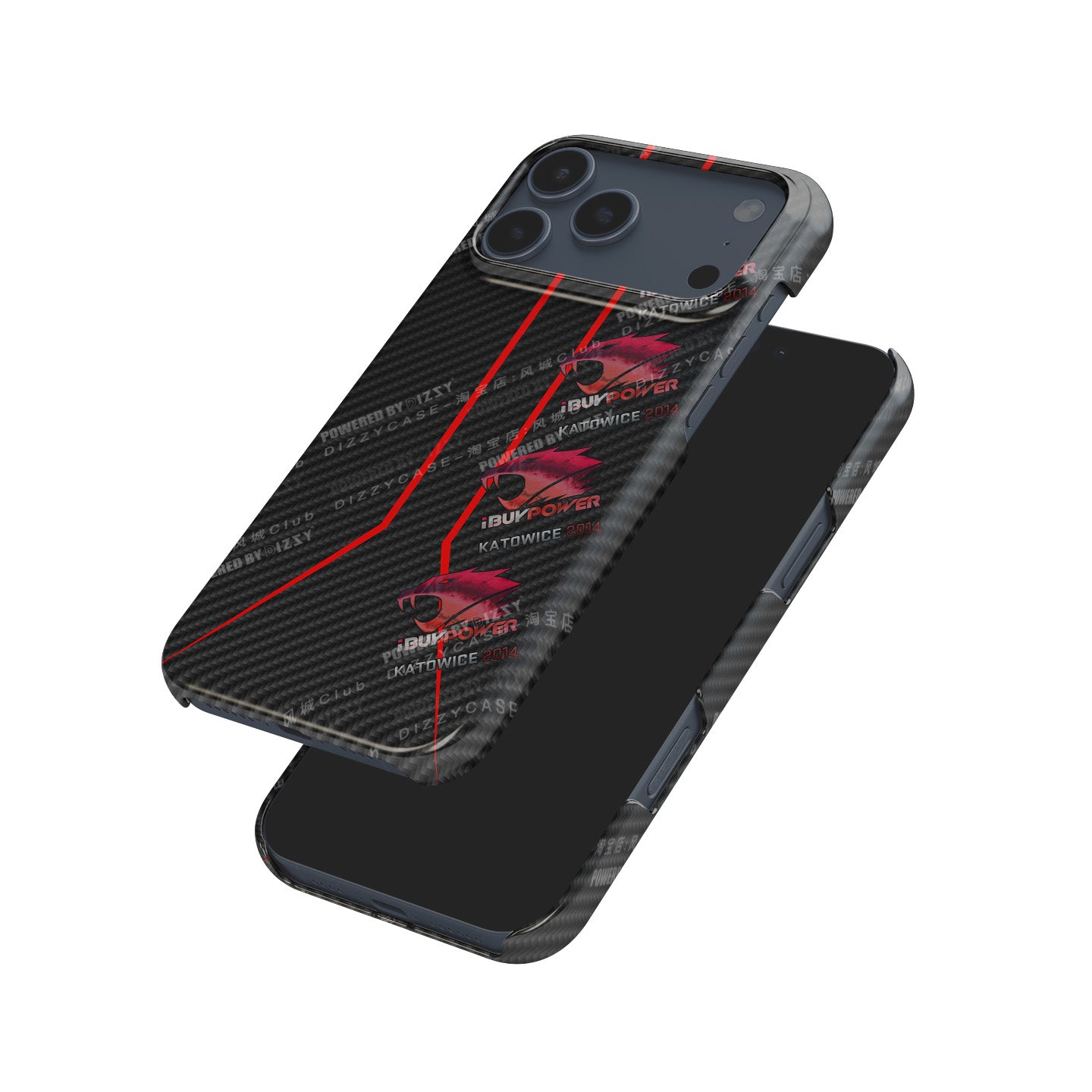 CS / CS2 Phone Case - AK-47 Redline with iBUYPOWER (Holo) Katowice 2014 - Apple Models | DIZZY CASE