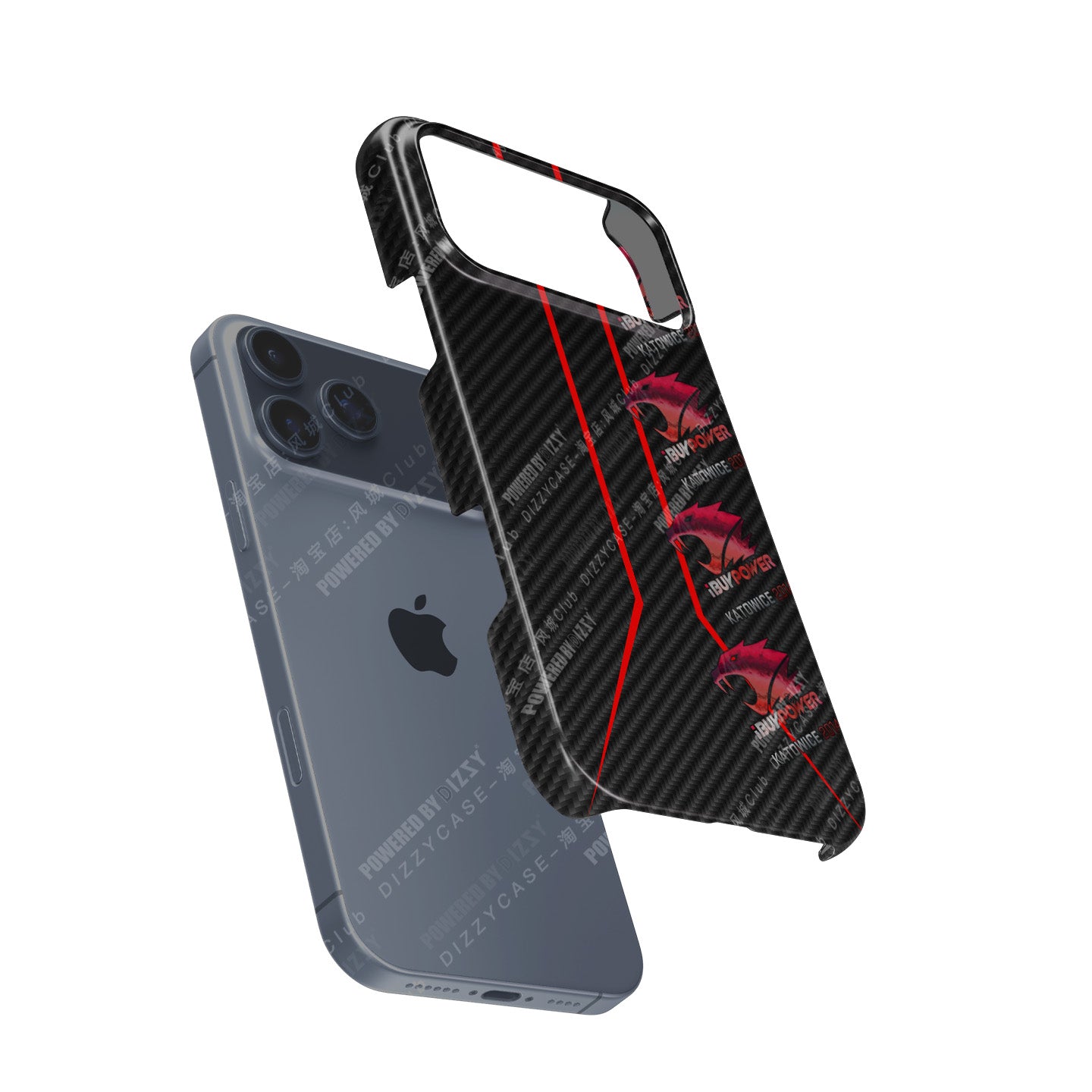 CS / CS2 Phone Case - AK-47 Redline with iBUYPOWER (Holo) Katowice 2014 - Apple Models | DIZZY CASE