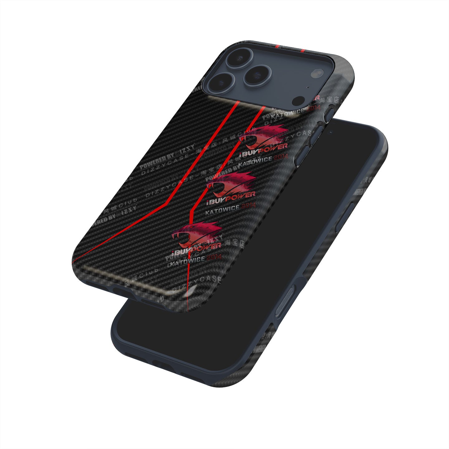 CS / CS2 Phone Case - AK-47 Redline with iBUYPOWER (Holo) Katowice 2014 - Apple Models | DIZZY CASE