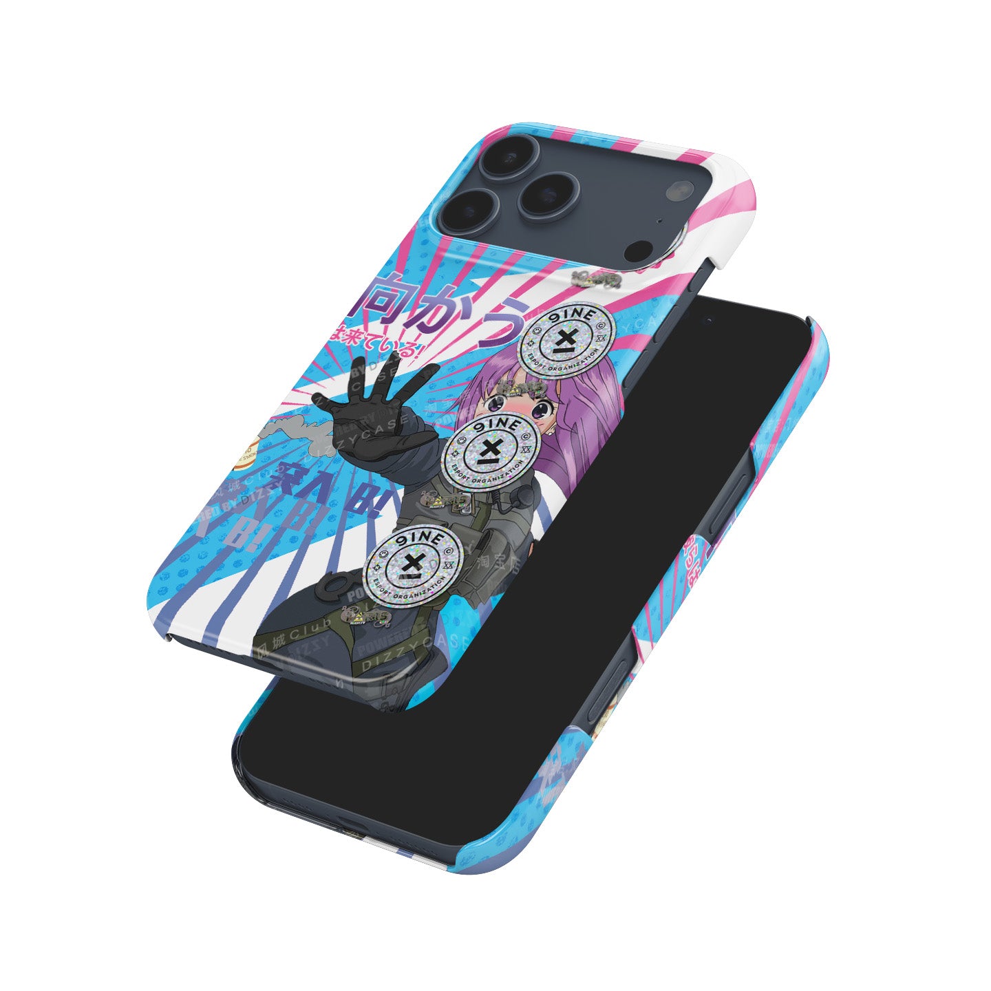 CS / CS2 M4A4 Temukau Classic Skin + 9INE Paris 2023 Sticker - Apple Models | DIZZY CASE
