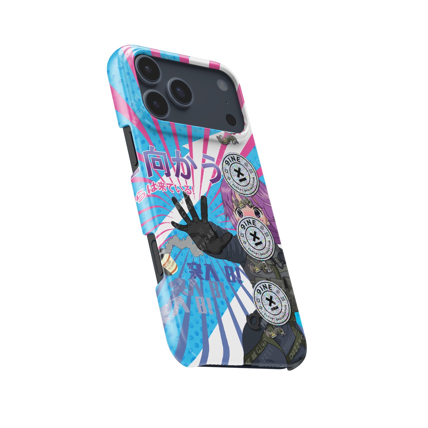 CS / CS2 M4A4 Temukau Classic Skin + 9INE Paris 2023 Sticker - Apple Models | DIZZY CASE