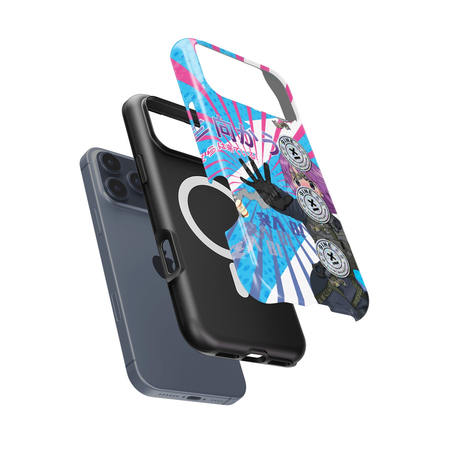 CS / CS2 M4A4 Temukau Classic Skin + 9INE Paris 2023 Sticker - Apple Models | DIZZY CASE