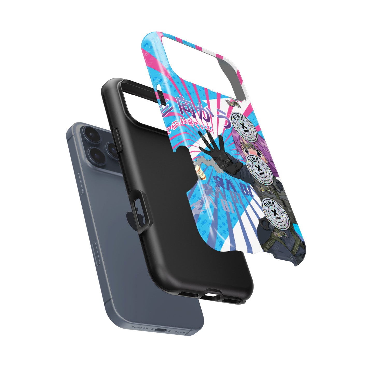 CS / CS2 M4A4 Temukau Classic Skin + 9INE Paris 2023 Sticker - Apple Models | DIZZY CASE