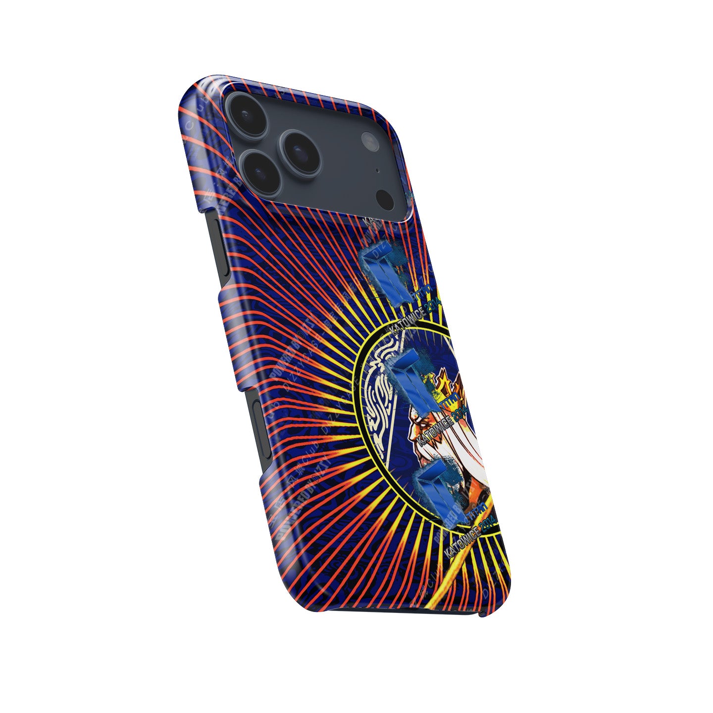 CS / CS2 iPhone Case - M4A4 | The Emperor Skin with 4X TITAN Stickers | DIZZY CASE