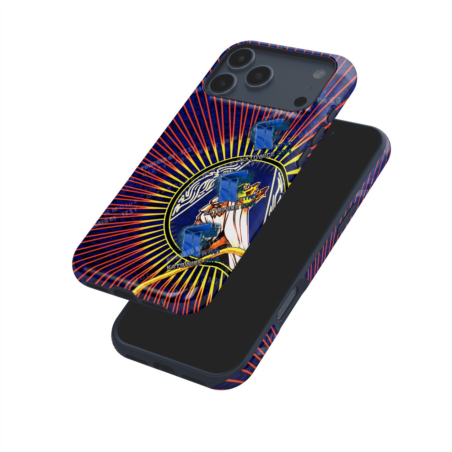 CS / CS2 iPhone Case - M4A4 | The Emperor Skin with 4X TITAN Stickers | DIZZY CASE