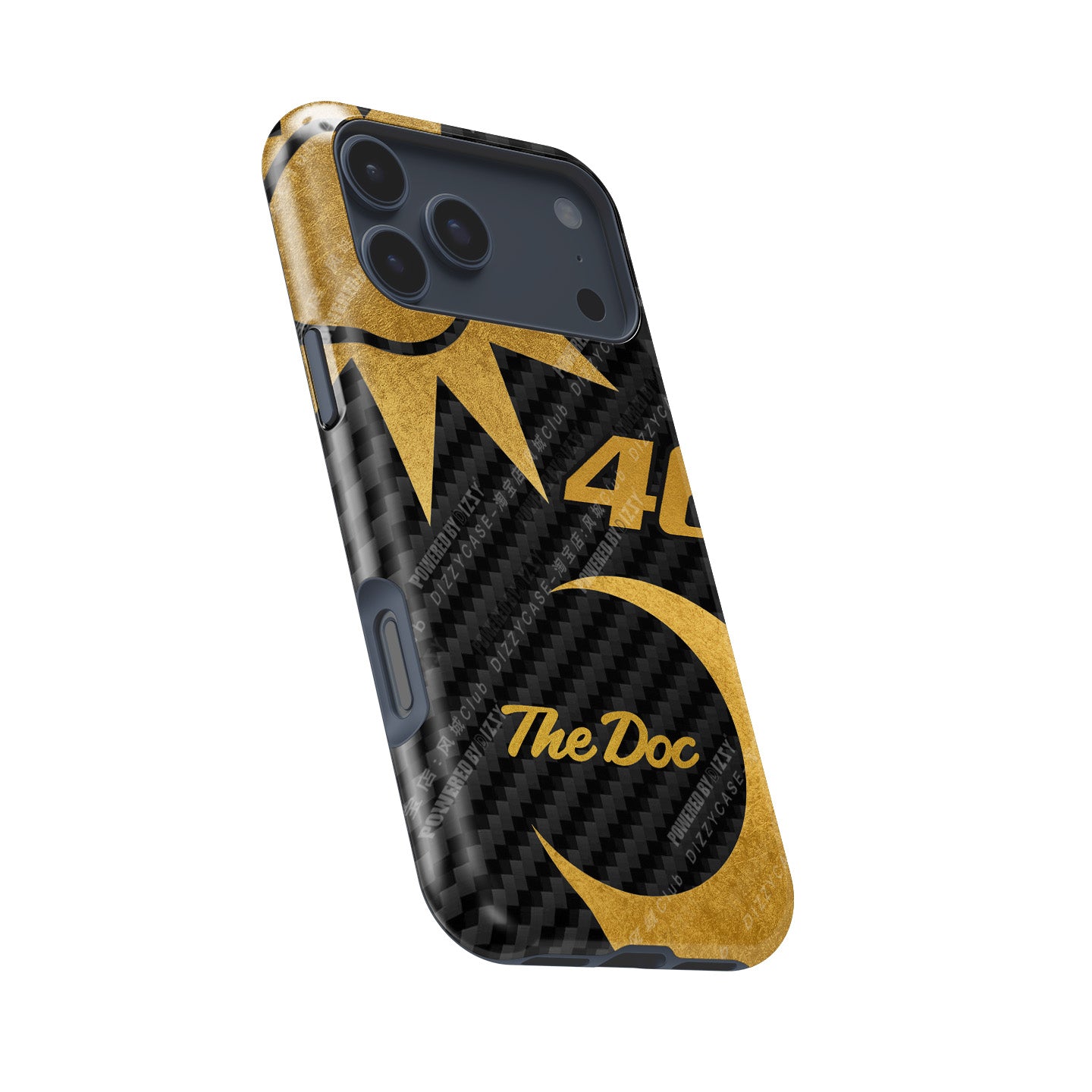 Funda para teléfono Tadej Pogacar 2024 Dual Triumph en jersey amarillo y rosa de DIZZY