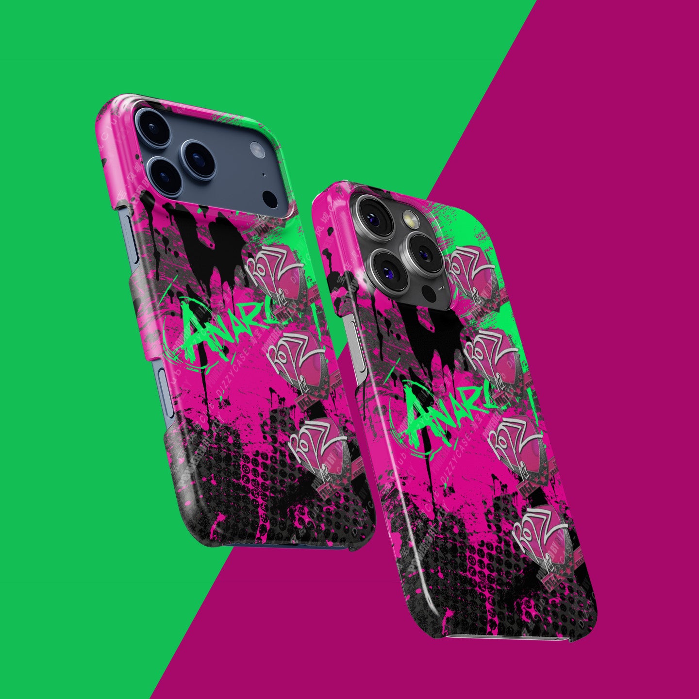 CS / CS2 - AK-47 | Neon Revolution with 4x ropz Krakow 2017 Stickers Phone Case - Apple Models