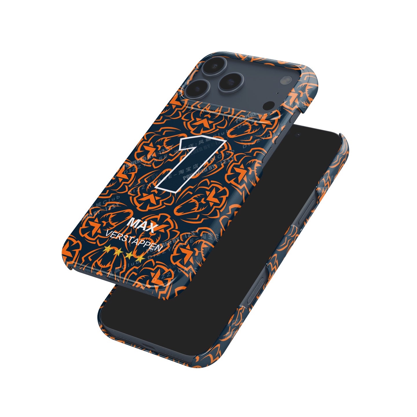 Funda para teléfono Tadej Pogacar 2024 Dual Triumph en jersey amarillo y rosa de DIZZY