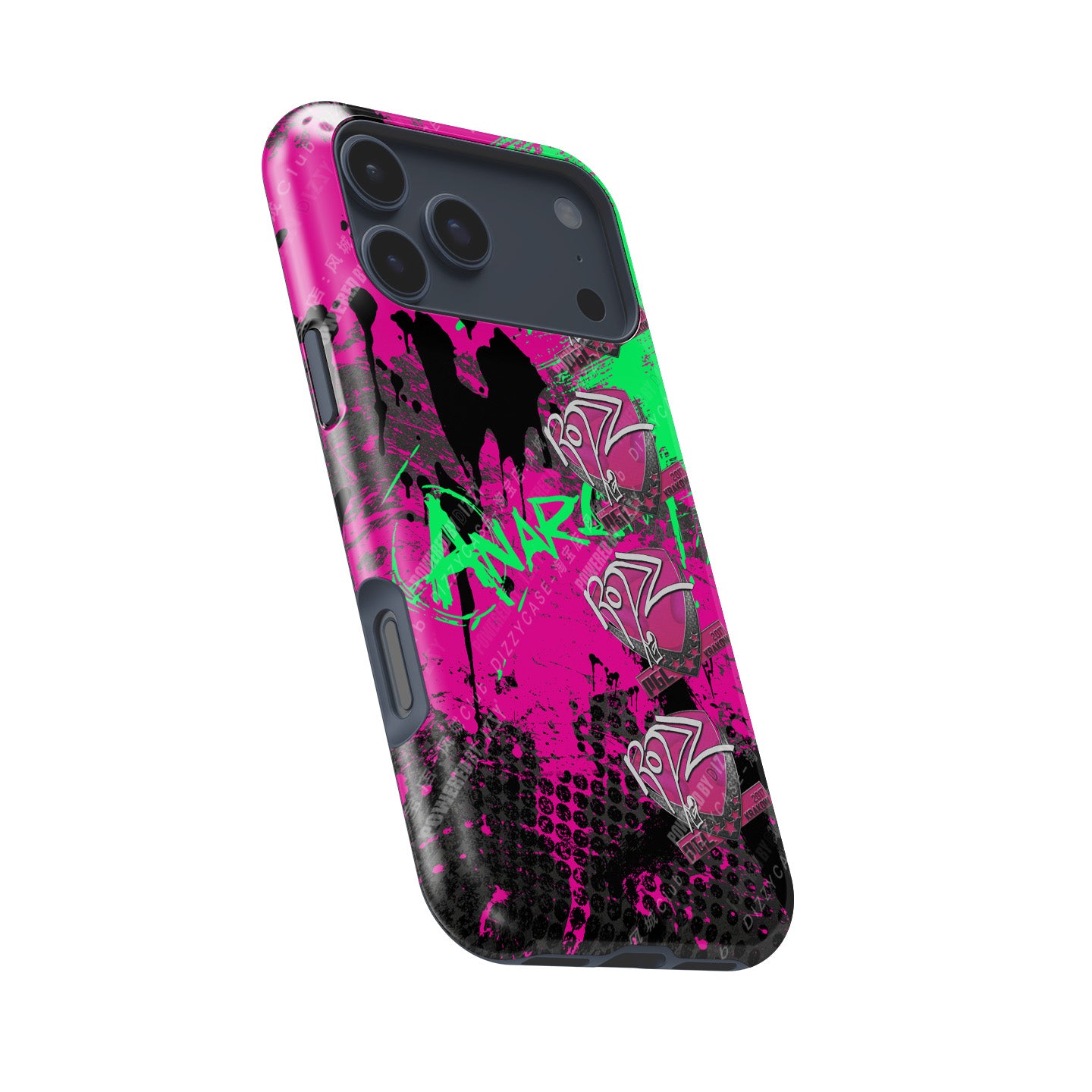 CS / CS2 - AK-47 | Neon Revolution with 4x ropz Krakow 2017 Stickers Phone Case - Apple Models