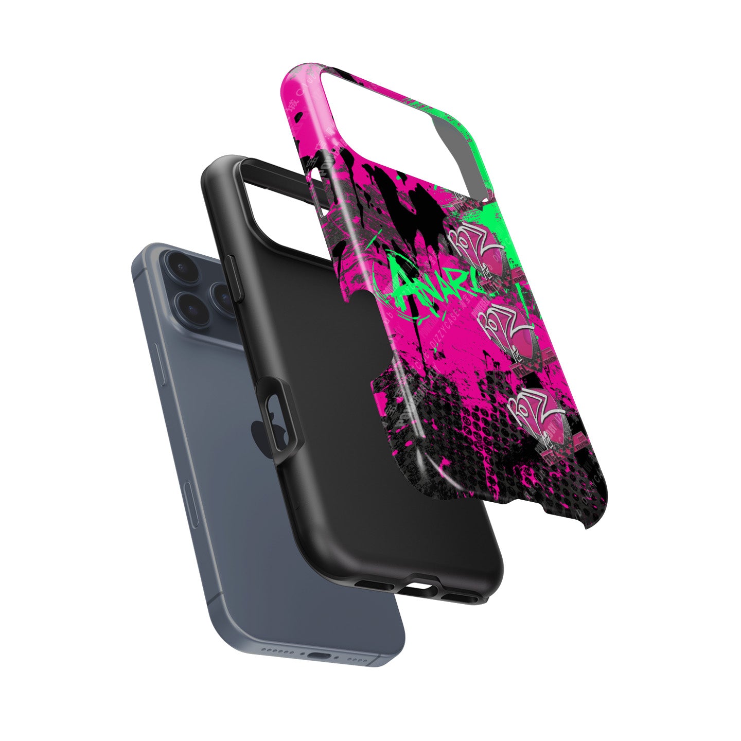 CS / CS2 - AK-47 | Neon Revolution with 4x ropz Krakow 2017 Stickers Phone Case - Apple Models