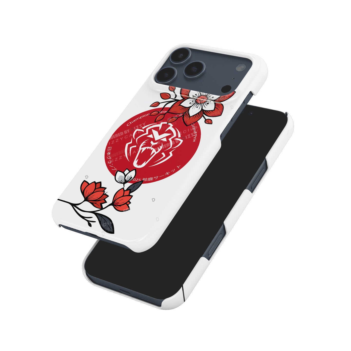 Funda para teléfono Tadej Pogacar 2024 Dual Triumph en jersey amarillo y rosa de DIZZY