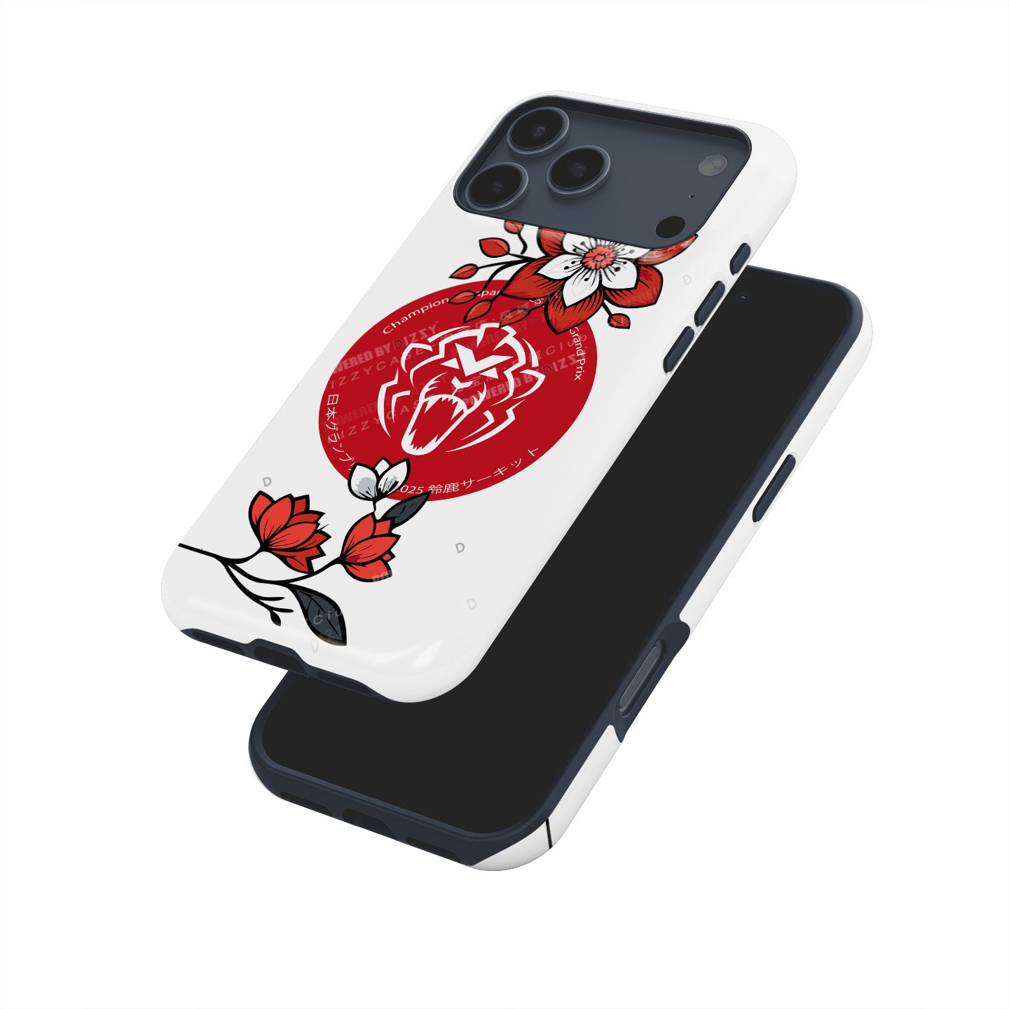 Funda para teléfono Tadej Pogacar 2024 Dual Triumph en jersey amarillo y rosa de DIZZY