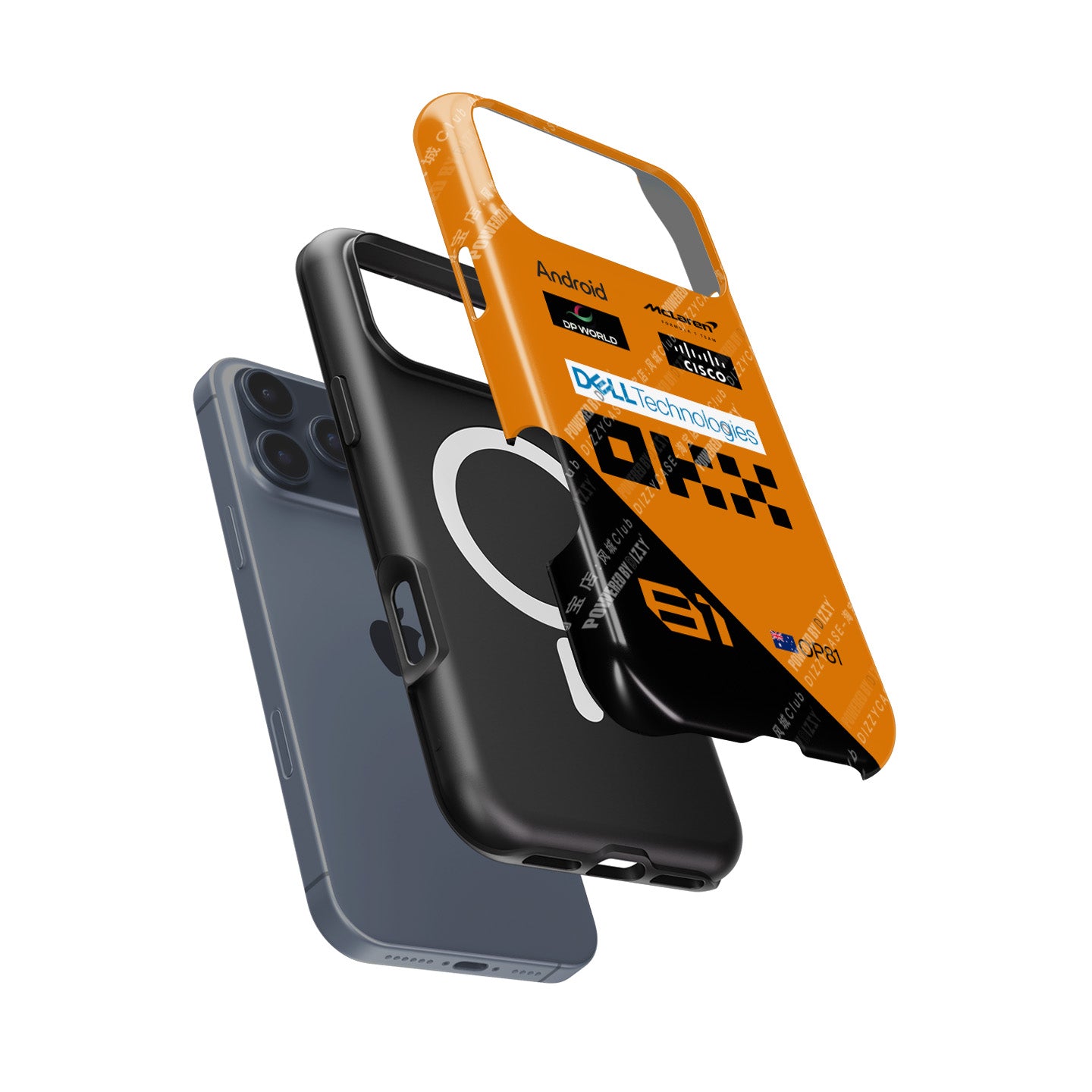 McLaren MCL38 Oscar Piastri 2024 Overall Phone Case
