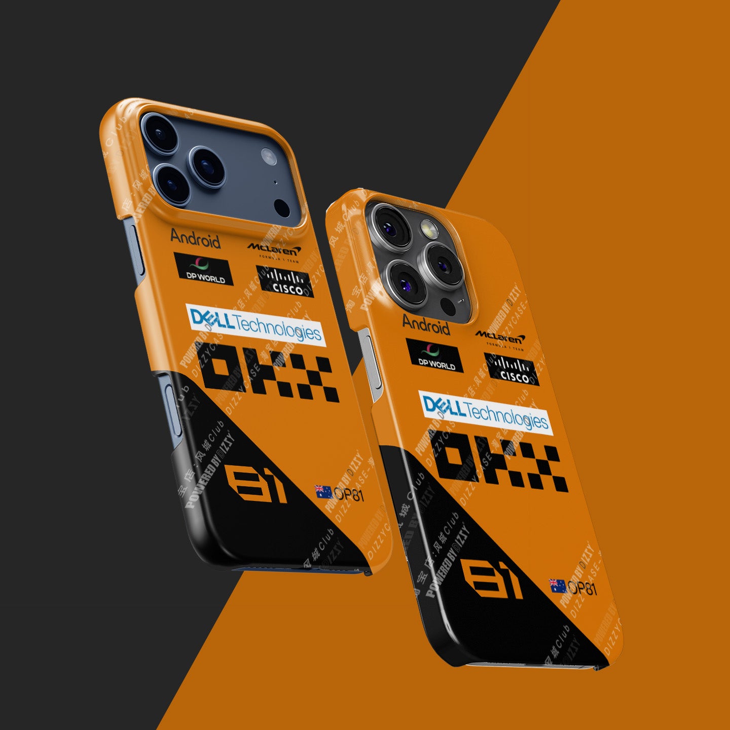 McLaren MCL38 Oscar Piastri 2024 Overall Phone Case