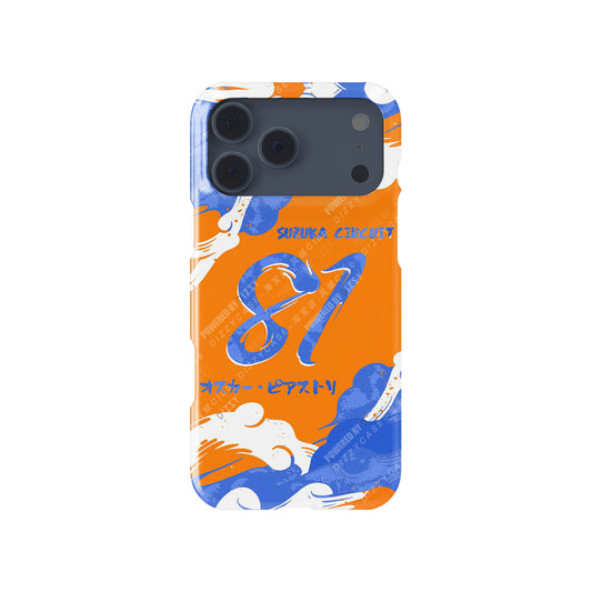 McLaren Japanese GP 2024 Oscar Piastri Phone Case | DIZZY CASE