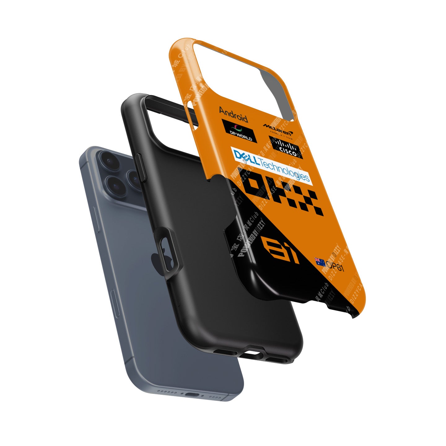 McLaren MCL38 Oscar Piastri 2024 Overall Phone Case