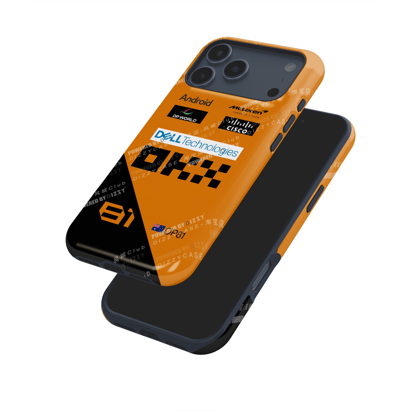McLaren MCL38 Oscar Piastri 2024 Overall Phone Case